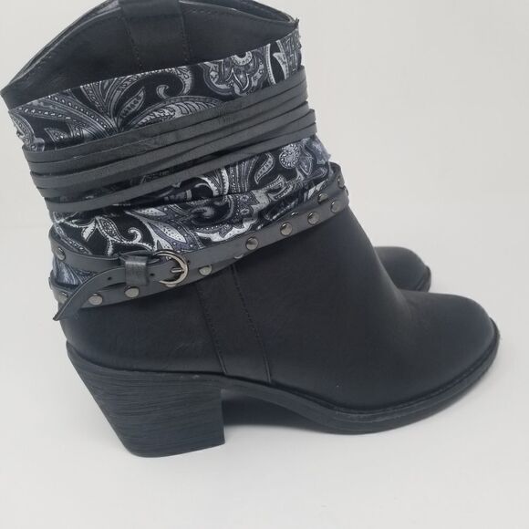 BLACK AND BLUE BREEZE ANKLE SIZE 5.5 - Picture 4 of 16